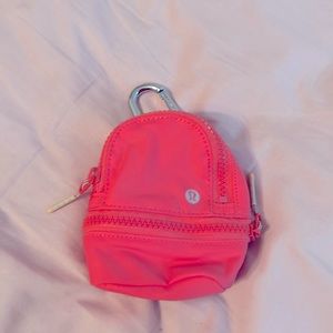 hi! I’m selling a Lululemon city adventure backpack keychain mini!